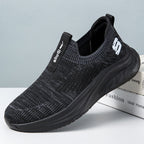 Damen Bequeme Slip-On Sneakers mit atmungsaktivem Obermaterial und flexiblem Design R&B