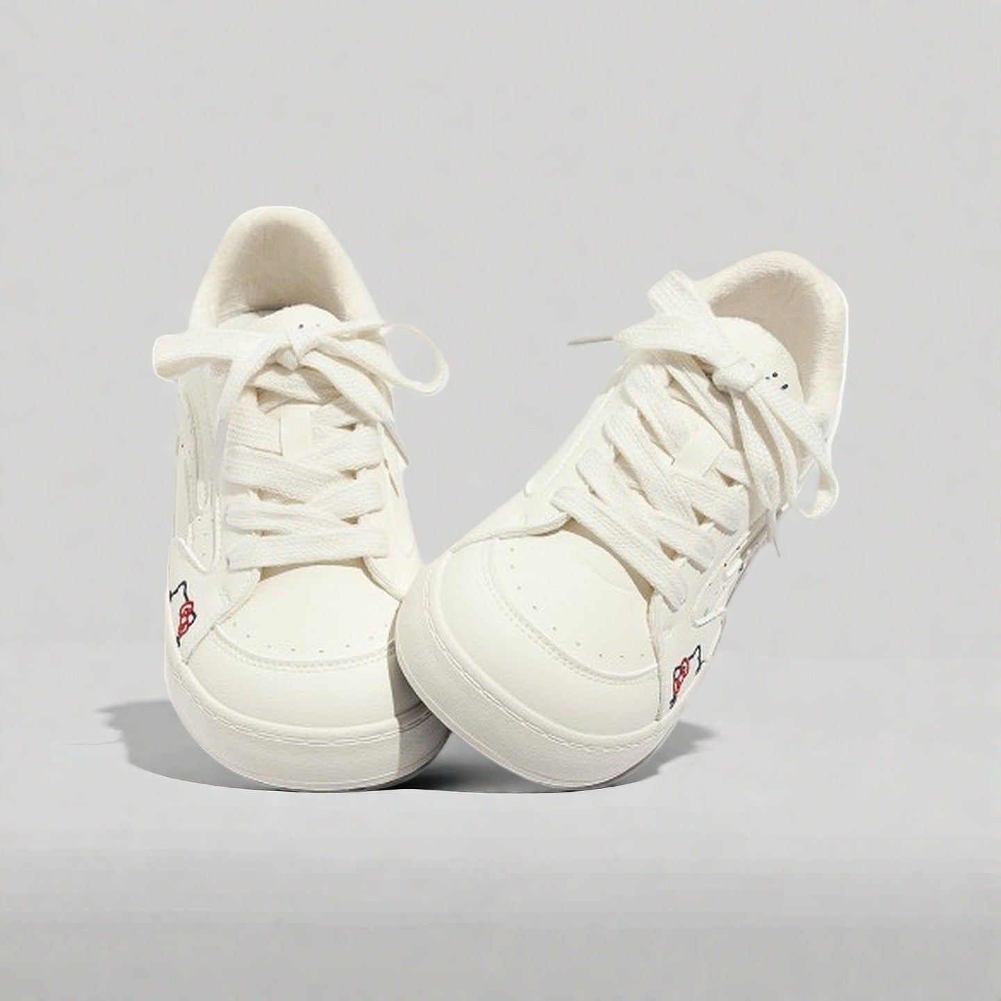 Damen bequeme und stilvolle Sneaker mit Fleece-Innenfutter