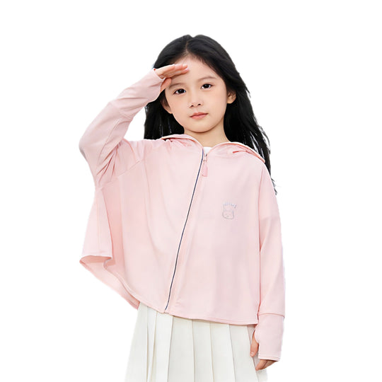 Kinder Sonnenjacke mit Kapuze und UV-Schutz R&B