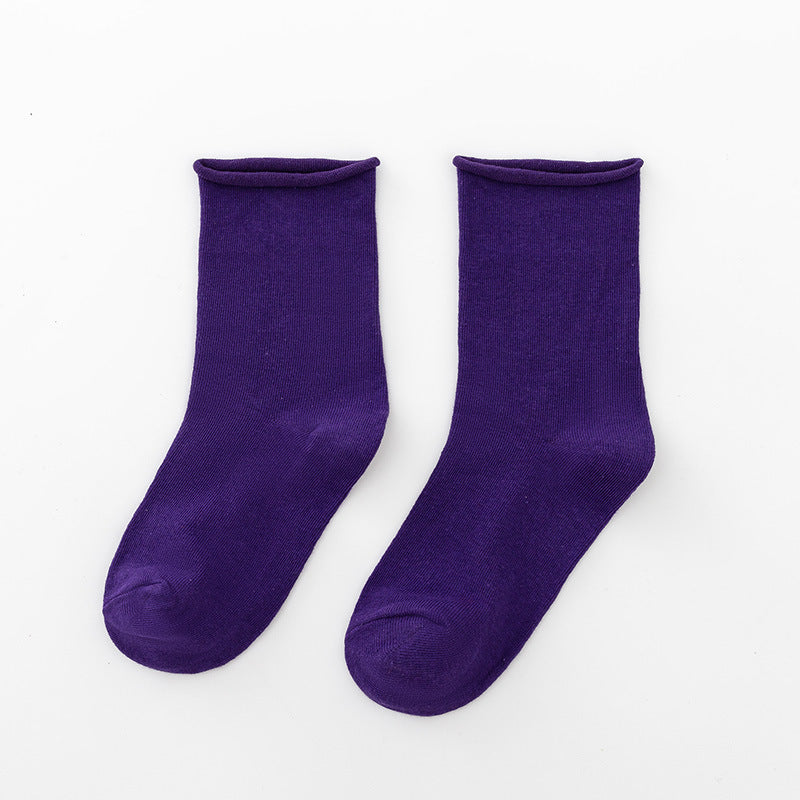 Damen Komfortable Baumwollsocken im klassischen Stil R&B