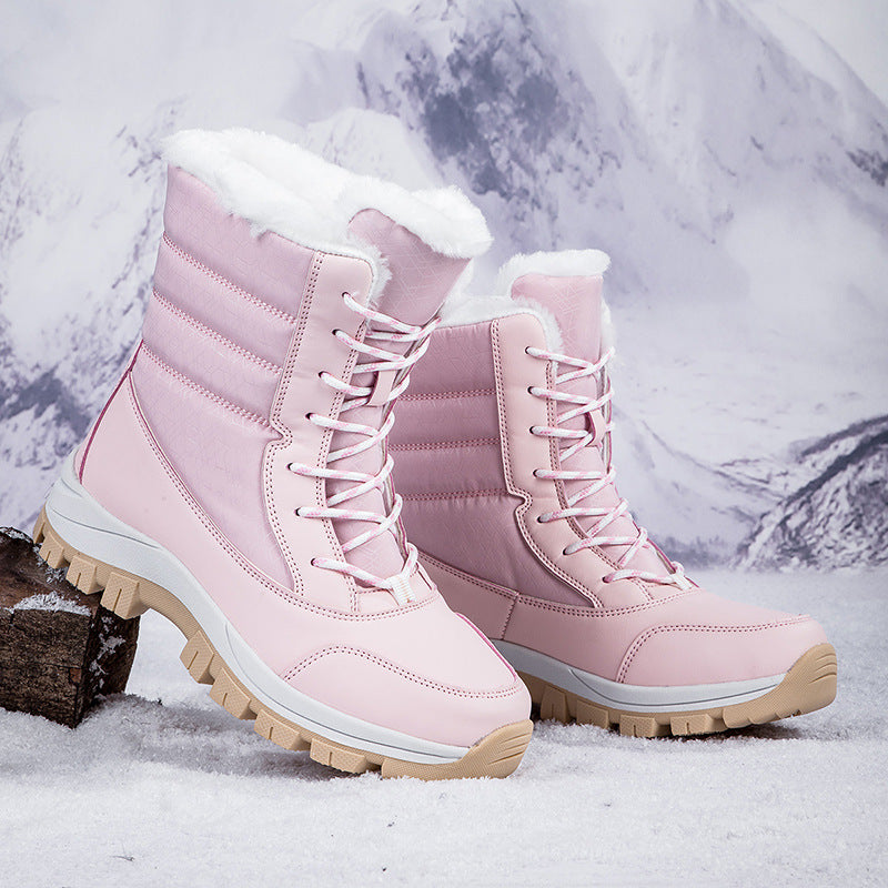 Damen Winterstiefel mit wärmendem Innenfutter und rutschfester Sohle R&B