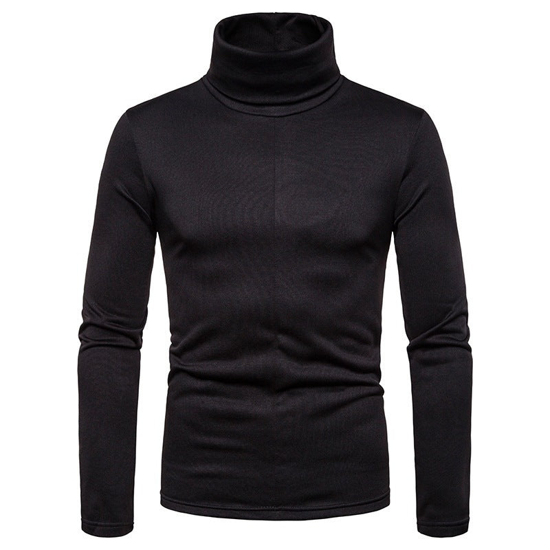 Herren Rollkragenpullover aus weichem Strickmaterial R&B