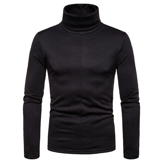 Herren Rollkragenpullover aus weichem Strickmaterial R&B