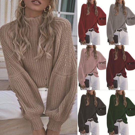 Damen Grobstrickpullover R&B