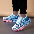 Damen Sportliche Sneakers mit luftdurchlässigem Obermaterial und innovativem Dämpfungssystem