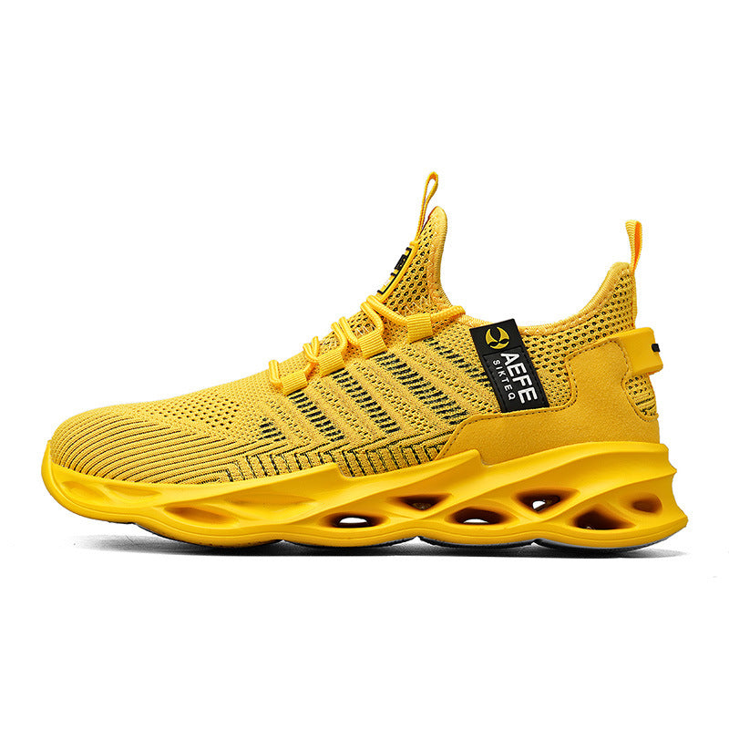 Damen Atmungsaktive und rutschfeste Lauf Sneakers mit stoßdämpfender Sohle R&B