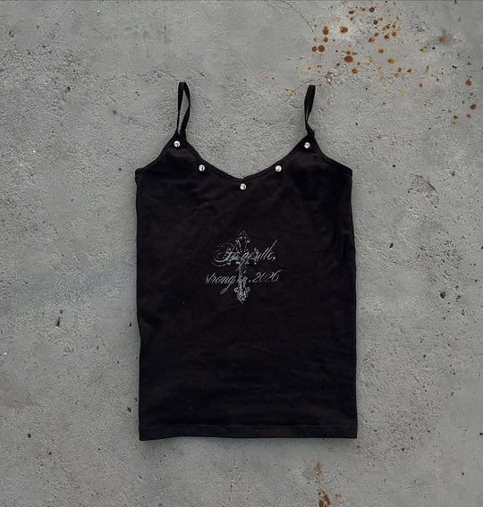 Damen Camisole mit Spitzenakzenten R&B