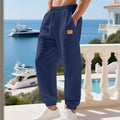 Herren Legere Strandhose mit elastischem Bund und praktischen Seitentaschen R&B