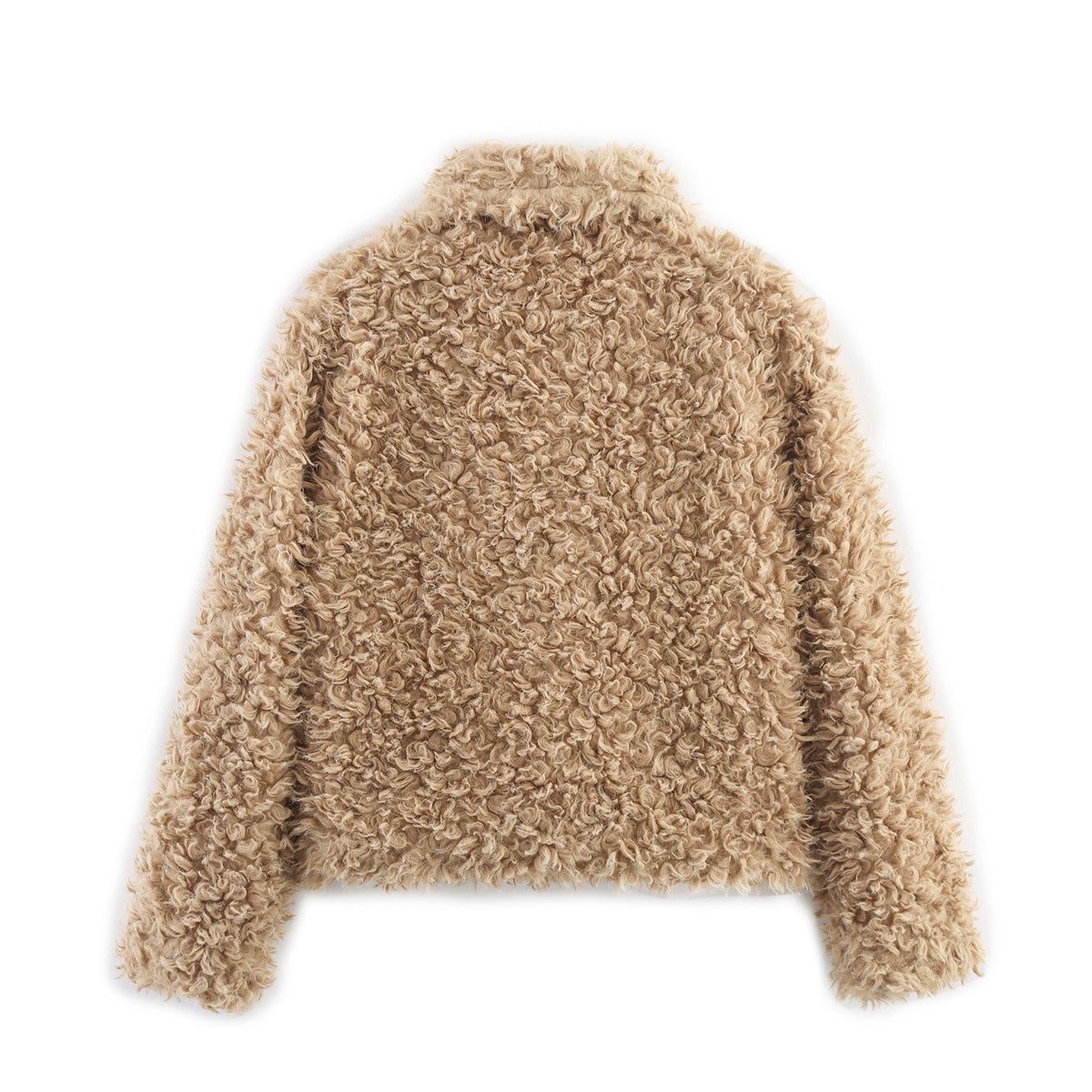 Damen kuschelige Teddyjacke R&B