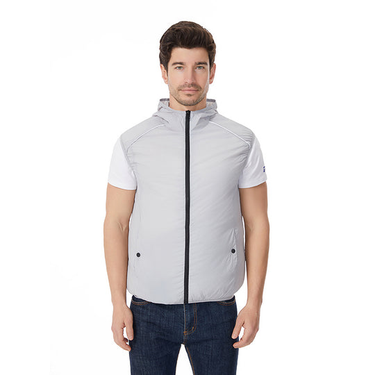 Herren nan leichte wasserdichte Kapuzenjacke winddicht mit reflektierenden Details R&B