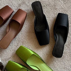 Damen Elegante Mules mit spitzem Zehenbereich und komfortabler Sohle R&B