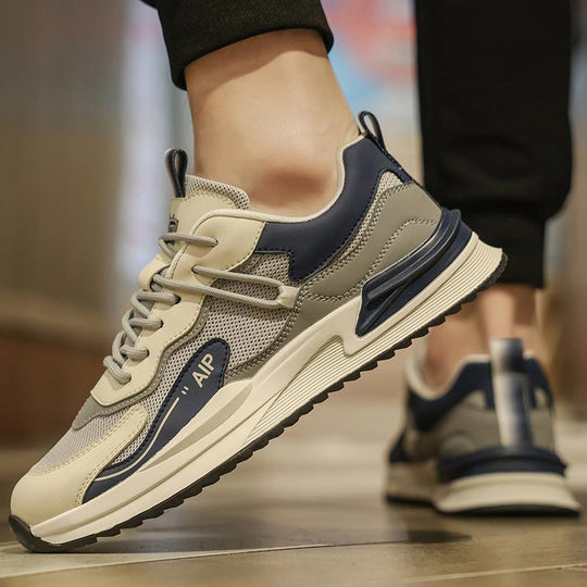 Damen Modische und sportliche Sneakers mit atmungsaktiver Mesh-Oberfläche R&B