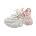 Damen Sportliche Chunky Sneakers mit atmungsaktiver Mesh-Oberfläche und flexibler Sohle