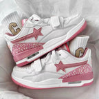Damen Sneakers mit innovativem Klettverschluss und stilvollem Sternen-Design R&B