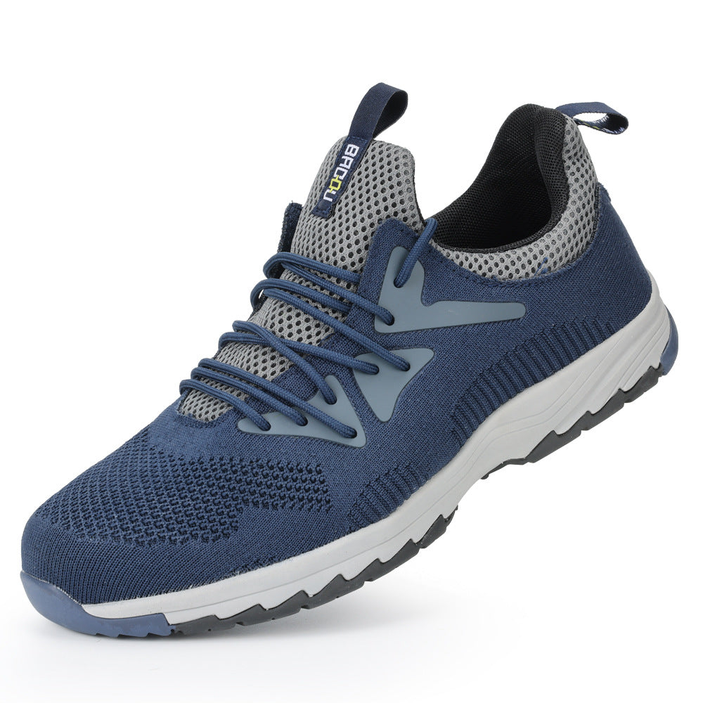 Herren atmungsaktive Sport-Sneakers mit flexiblem Obermaterial und rutschfester Sohle R&B