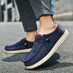 Damen Bequeme Slip-On Freizeitschuhe mit atmungsaktivem Obermaterial