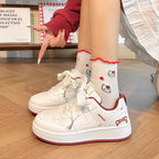 Damen Sneaker mit dämpfender Sohle und verspieltem Design