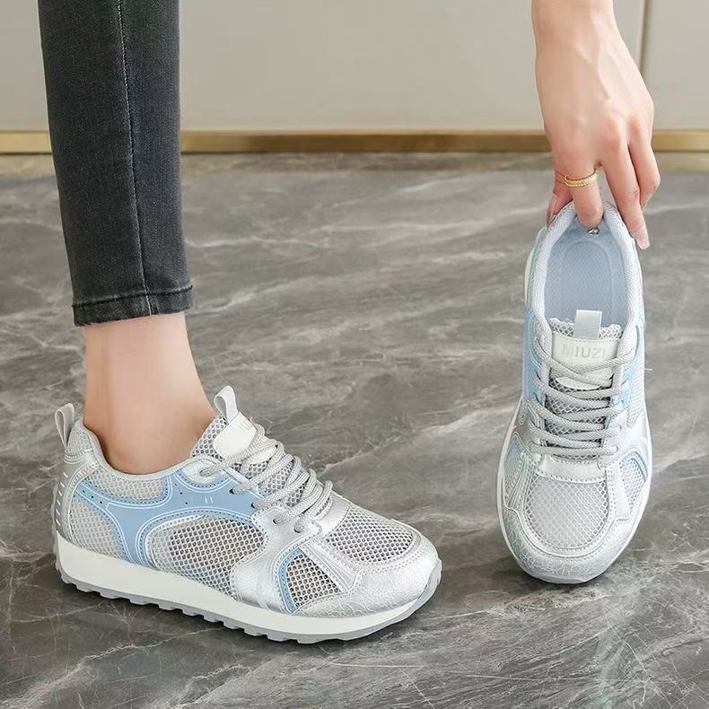 Damen Sportliche Mesh Sneakers R&B