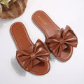 Damen elegante Slipper mit großzügigem Schleifen-Detail R&B