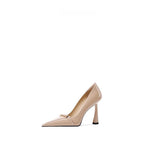Damen High Heel Pumps mit glänzender Lackoberfläche und elegantem Akzent R&B