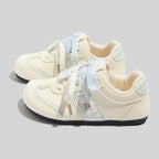 Damen Komfortable Sneaker mit kuscheligem Innenschuh und verspieltem Design