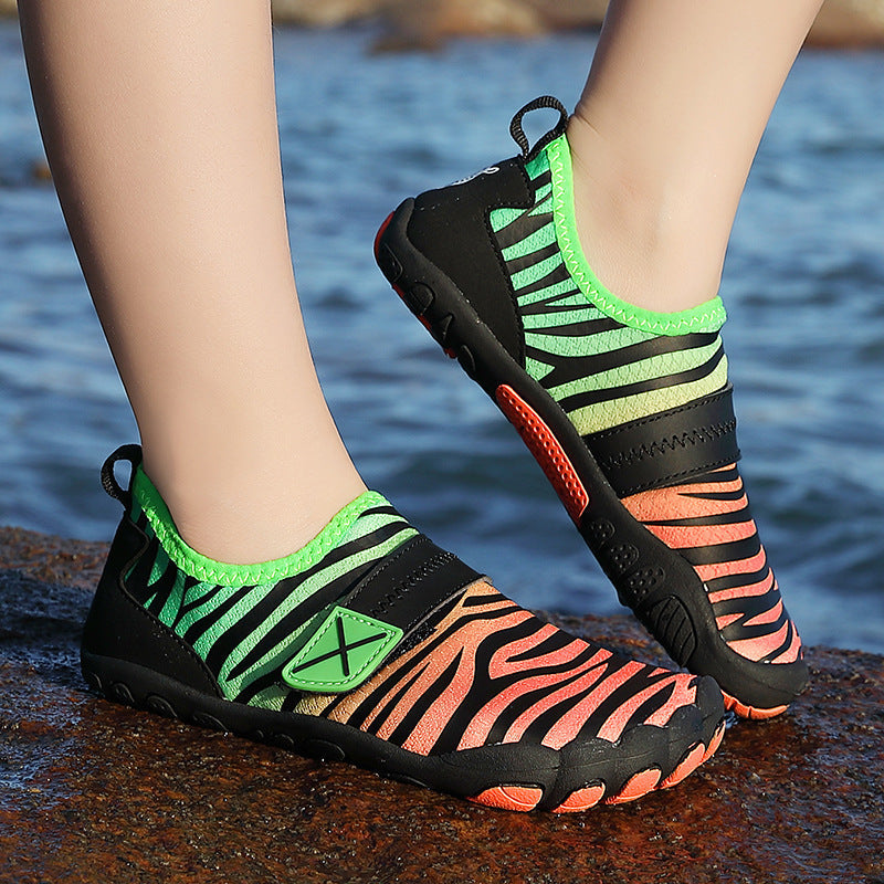 Damen Aquaschuhe mit rutschfester Sohle und flexiblem Design