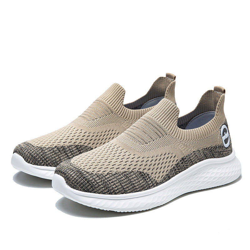 Damen Sportliche Slip-On Sneakers mit atmungsaktivem Obermaterial und rutschfester Sohle R&B