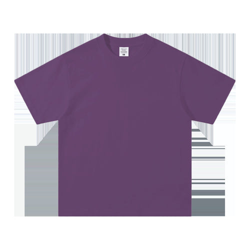 Damen Oversized T-Shirt aus hochwertiger Baumwolle mit praktischem Rundhalsausschnitt R&B