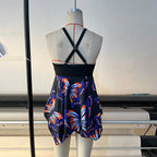 Damen Schwimmkleid mit modischem Schmetterlingsdesign R&B
