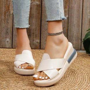 Damen Komfortable Riemensandalen mit modischem Design R&B