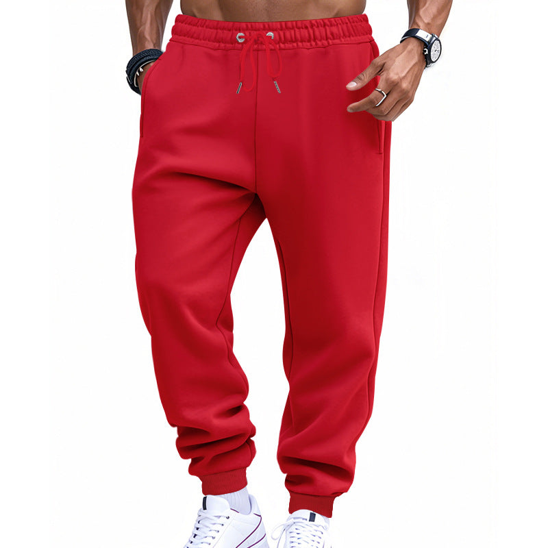 Herren bequeme Jogginghose mit elastischem Bund und praktischen Seitentaschen R&B