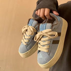 Damen modische Sneakers mit atmungsaktivem Obermaterial und stoßdämpfender Sohle R&B