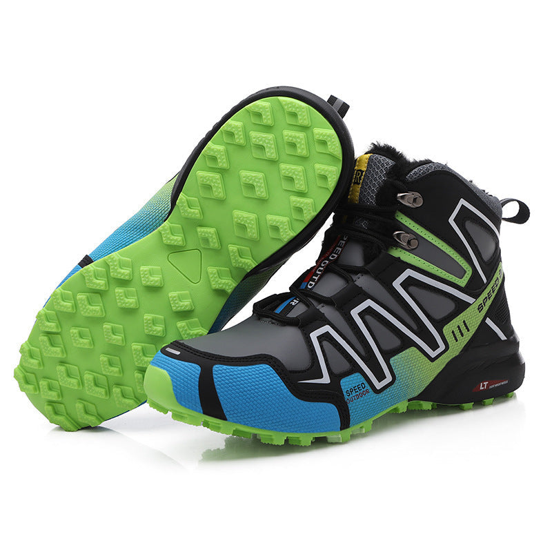 Damen Sportliche Wanderstiefel mit rutschfester Sohle und isolierendem Obermaterial R&B