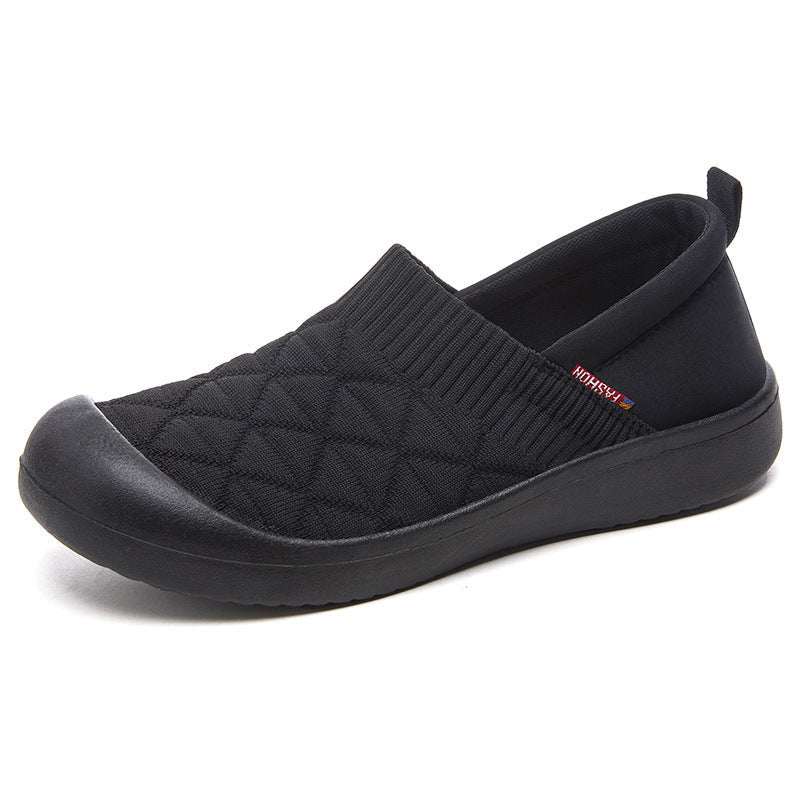 Damen Komfortable Slip-On Clogs mit elastischem Einsatz R&B