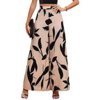 Damen Hochtaillierte Sommerhose mit floralem Druck R&B