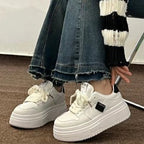 Damen Plateau-Sneaker mit modernem Design und trendiger Sohlentechnologie R&B