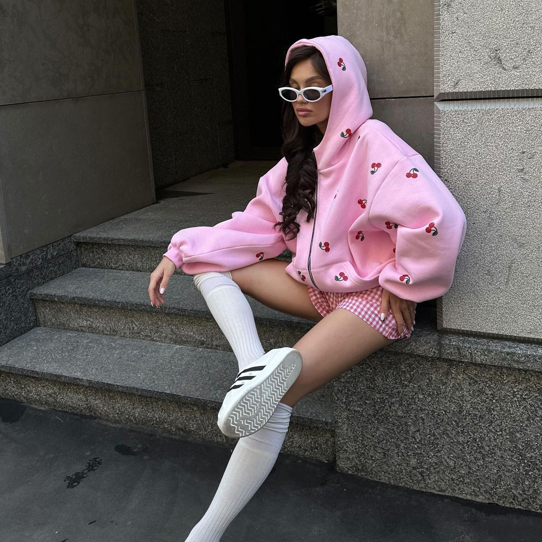 R&B | Cherry Street Wear Sport Kapuzenpulli