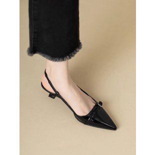 Damen Slingback Ballerinas mit elegantem Spitzen-Design R&B