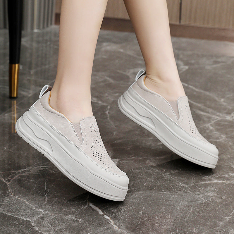 Damen Slip-On Sneakers mit atmungsaktivem Obermaterial und dämpfendem Fußbett R&B