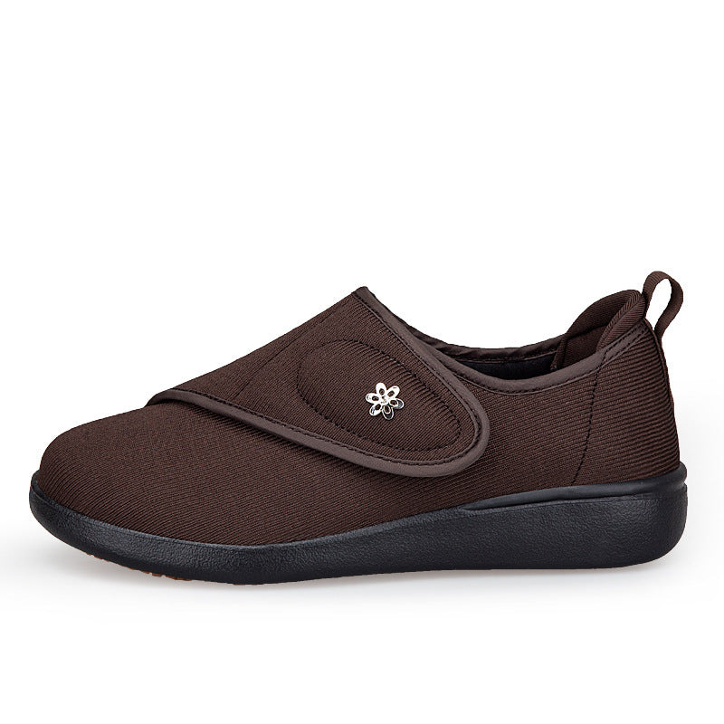 Damen Bequeme und elegante Hausschuhe mit verstellbarem Riemen R&B