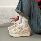 Damen Sportliche Sneakers mit atmungsaktiver Mesh-Oberfläche und dämpfendem Komfort R&B