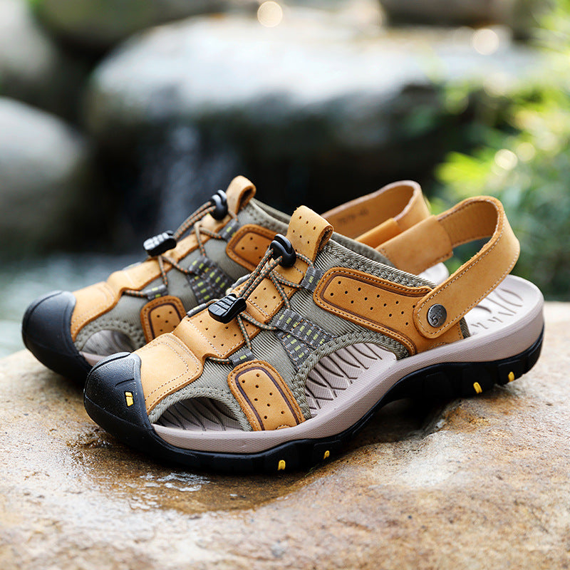 Damen Outdoor-Sandalen mit verstellbaren Riemen und rutschfester Sohle R&B