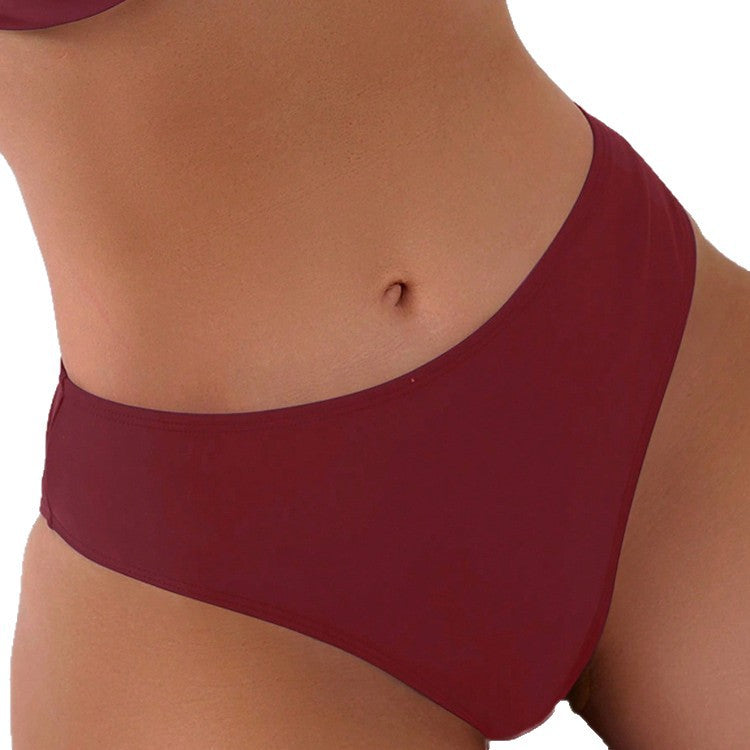 Damen Hochbundige Bikinihose