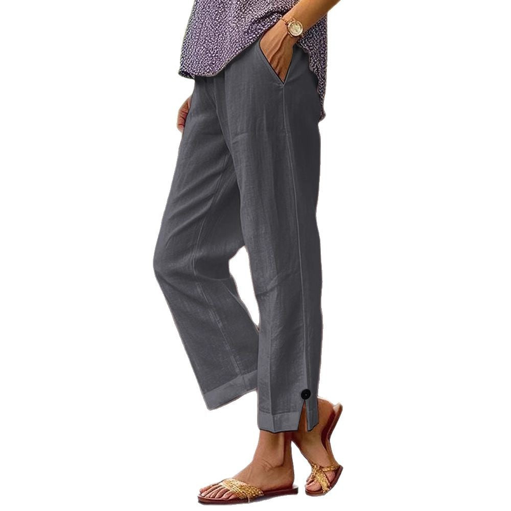 Damen Bequeme Sommerhose R&B