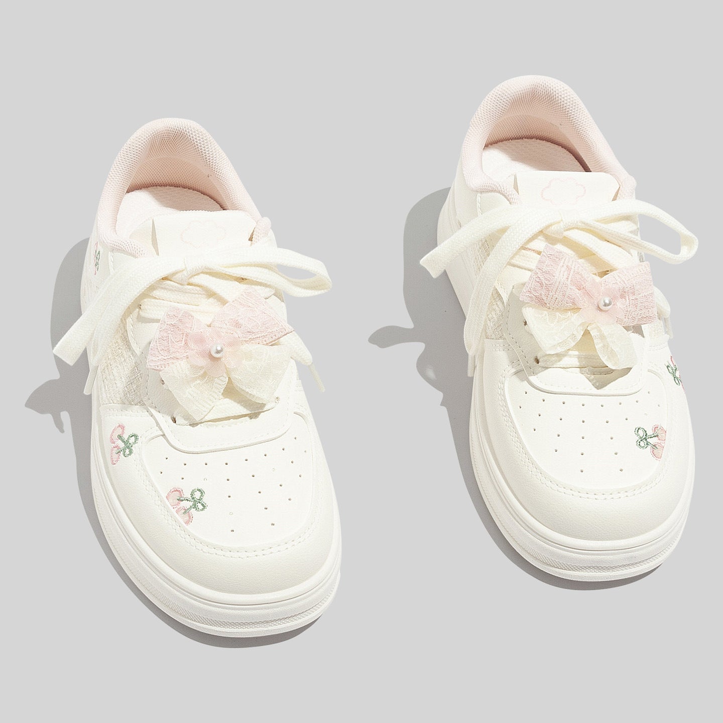 Damen Sneakers mit verspieltem Obstmotiv und atmungsaktiver Oberfläche