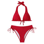 Damen Triangel-Bikini mit verstellbarem Halterdesign und seitlichem BindR&Band R&B