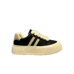 Damen Modische Sneakers mit hohem Plateau und Kordelzug R&B