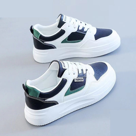 Damen Sportliche Sneaker mit modischen Farbakzenten und rutschfester Sohle R&B