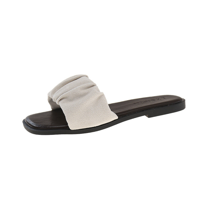 Damen Bequeme Mules mit dekorativem Riemendesign R&B