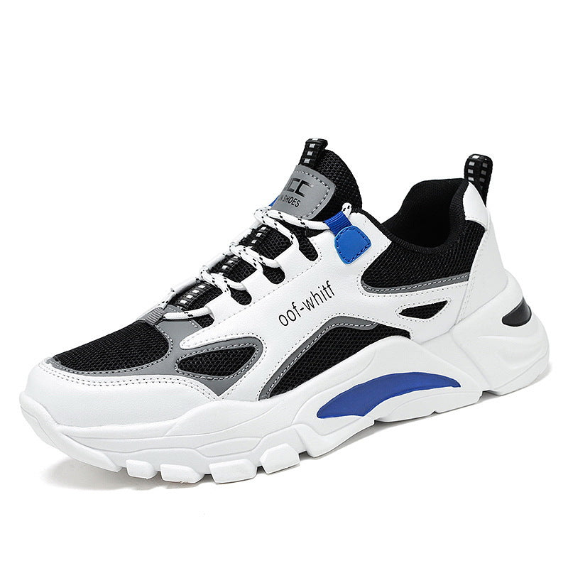 Damen Sportliche Sneaker mit mehrlagiger Mesh-Oberfläche und dämpfender Sohle R&B